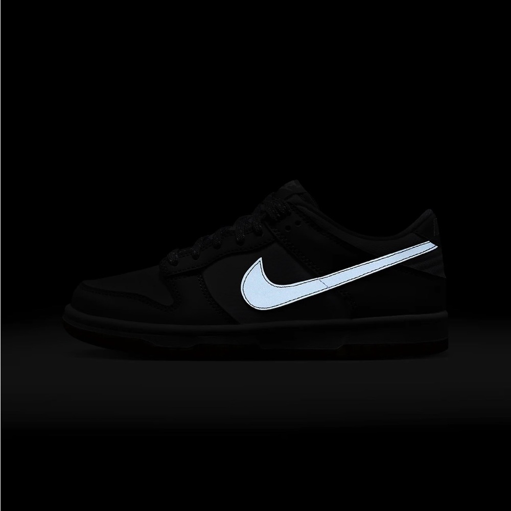 Nike Dunk Low GS ‘Reflective Grey’ Y6 - Picture 12 of 13